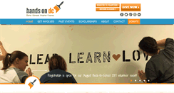 Desktop Screenshot of handsondc.org